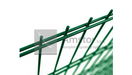 Panel 2D výška 830 mm, drát 6.0/5.0 mm OKO 50x200 mm, zelený