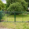 Brána OKO výška 200 cm, zelená Zn+PVC
