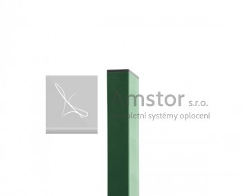 Sloupek zelený 180 cm, průměr 40x60 mm
